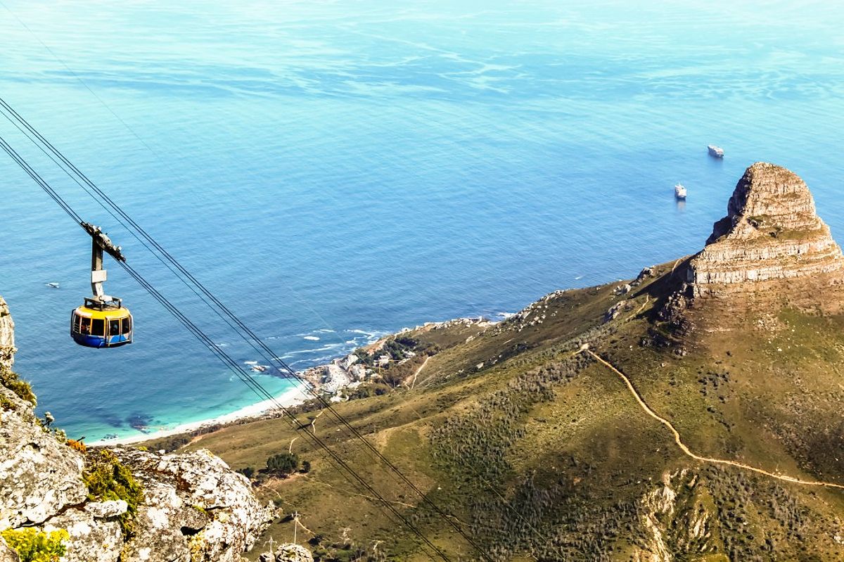 Top down view from Table Mountain