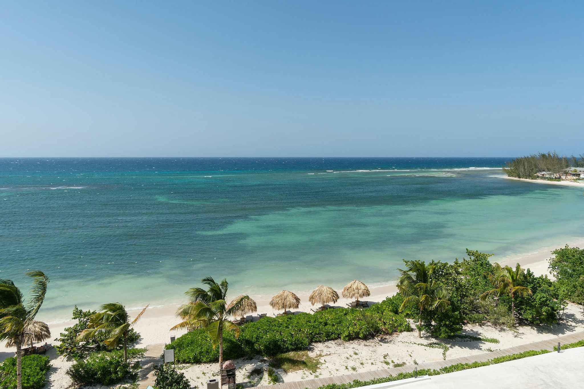 View from resort outside of Montego Bay, Jamaica