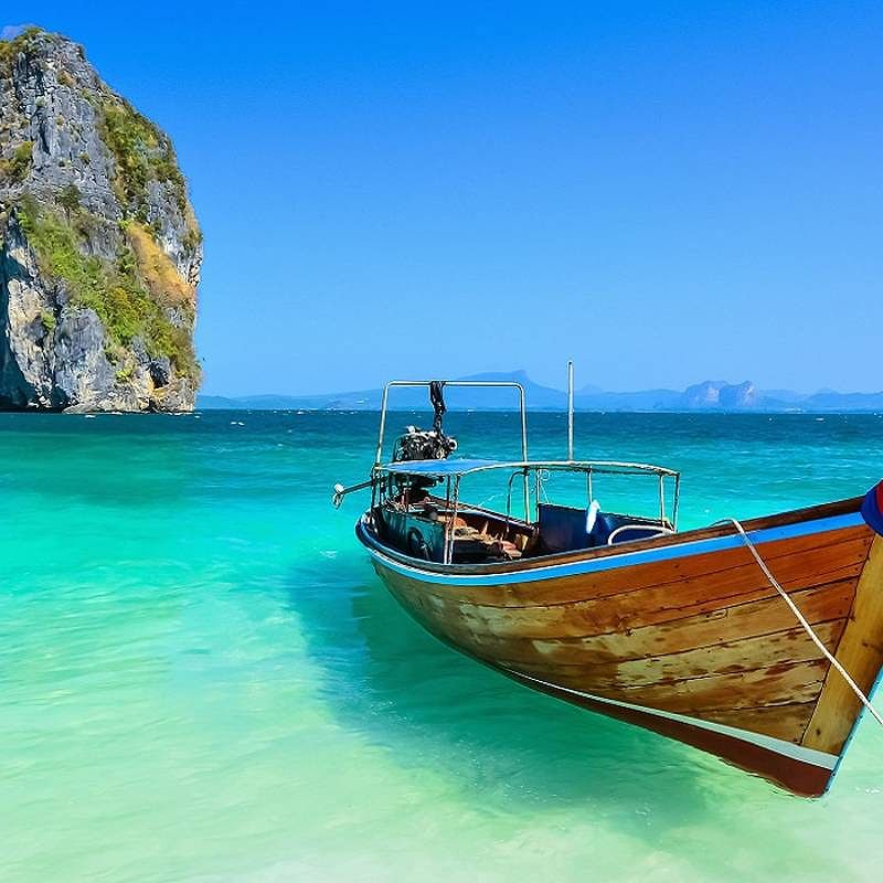 View of Thailand's beautiful beaches